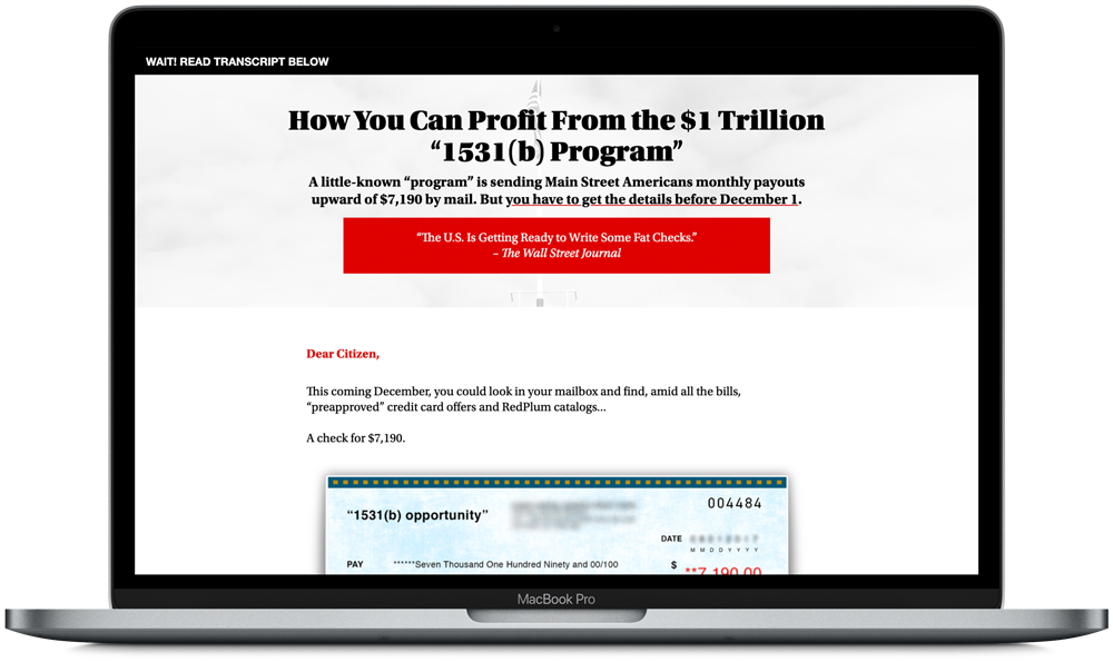 Manward Profit Page